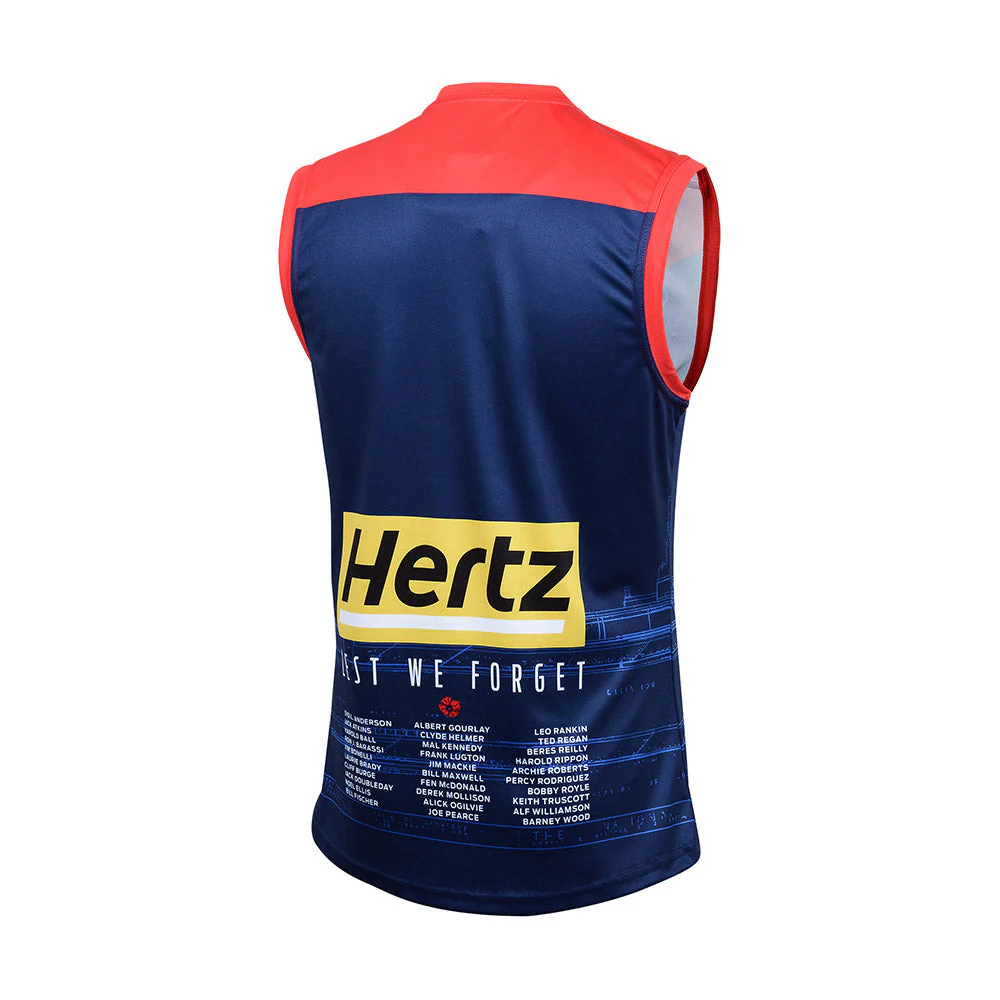 Melbourne Demons 2024 Authentic Youth Anzac Guernsey - Image 2