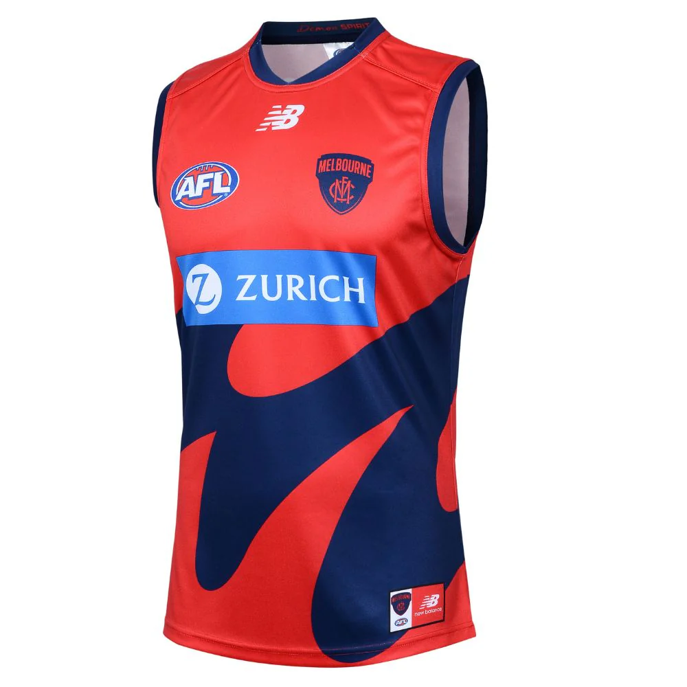 Melbourne Demons 2025 Authentic Training Guernsey