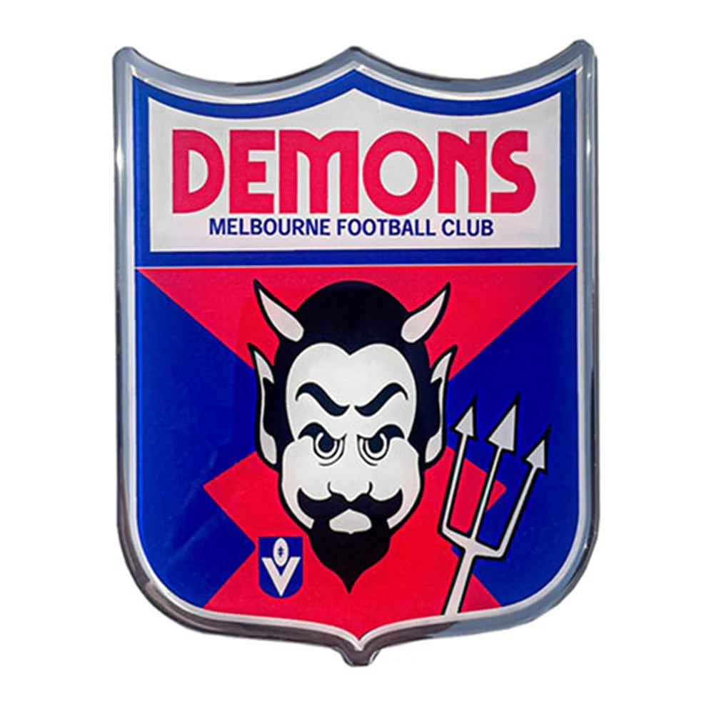 Melbourne Demons Retro Logo Car Decal