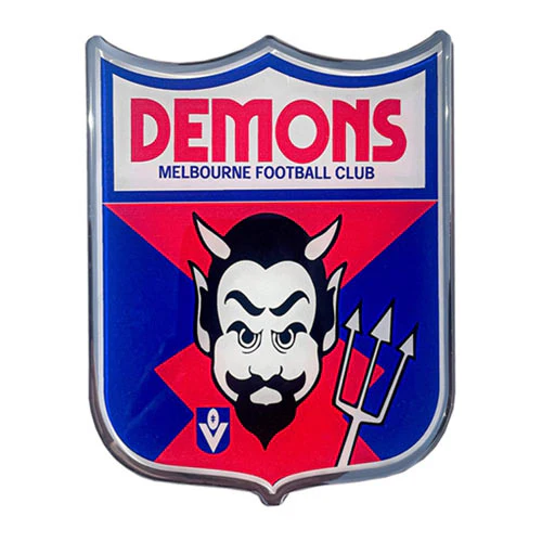 Melbourne Demons Retro Logo Car Decal - Image 2