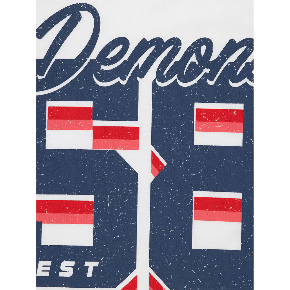 Melbourne Demons 2-Tone Womens Raglan Tee - Image 3