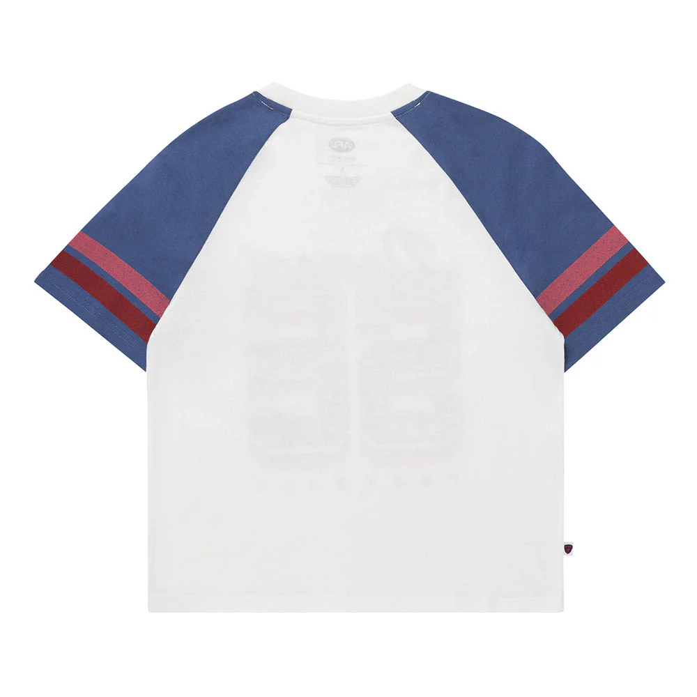 Melbourne Demons 2-Tone Womens Raglan Tee - Image 6