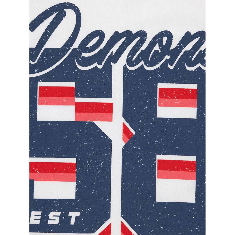 Melbourne Demons 2-Tone Womens Raglan Tee - Image 7