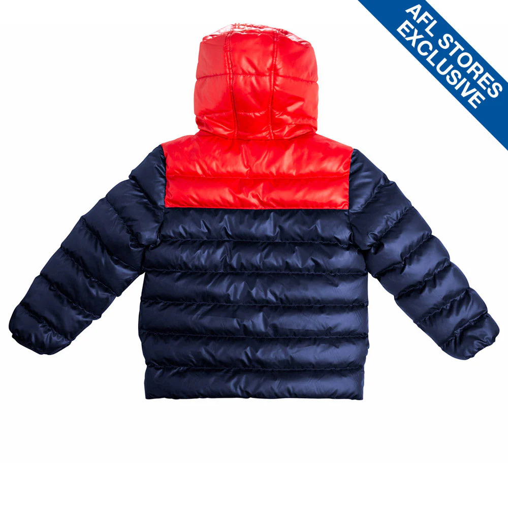 Melbourne Demons Youth Puffer Jacket - Image 5