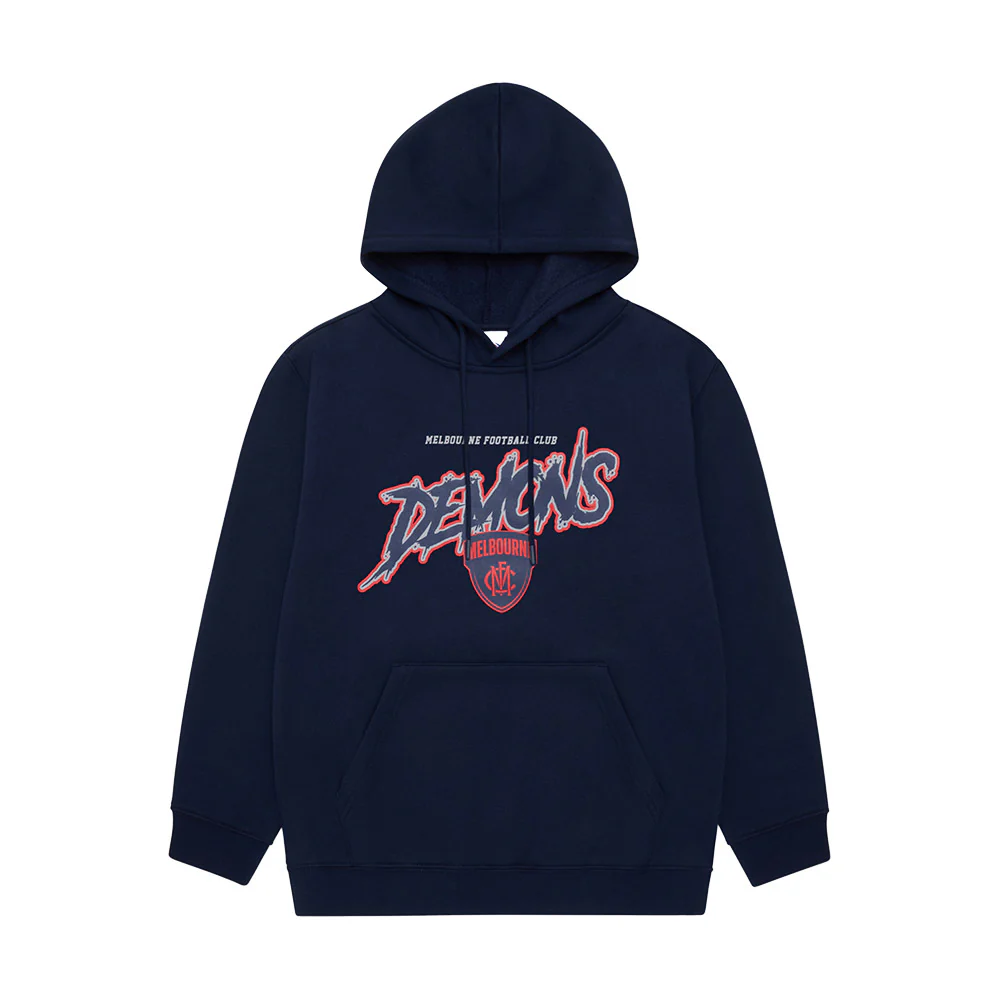 Melbourne Demons Youth Bold Graphic Hoodie
