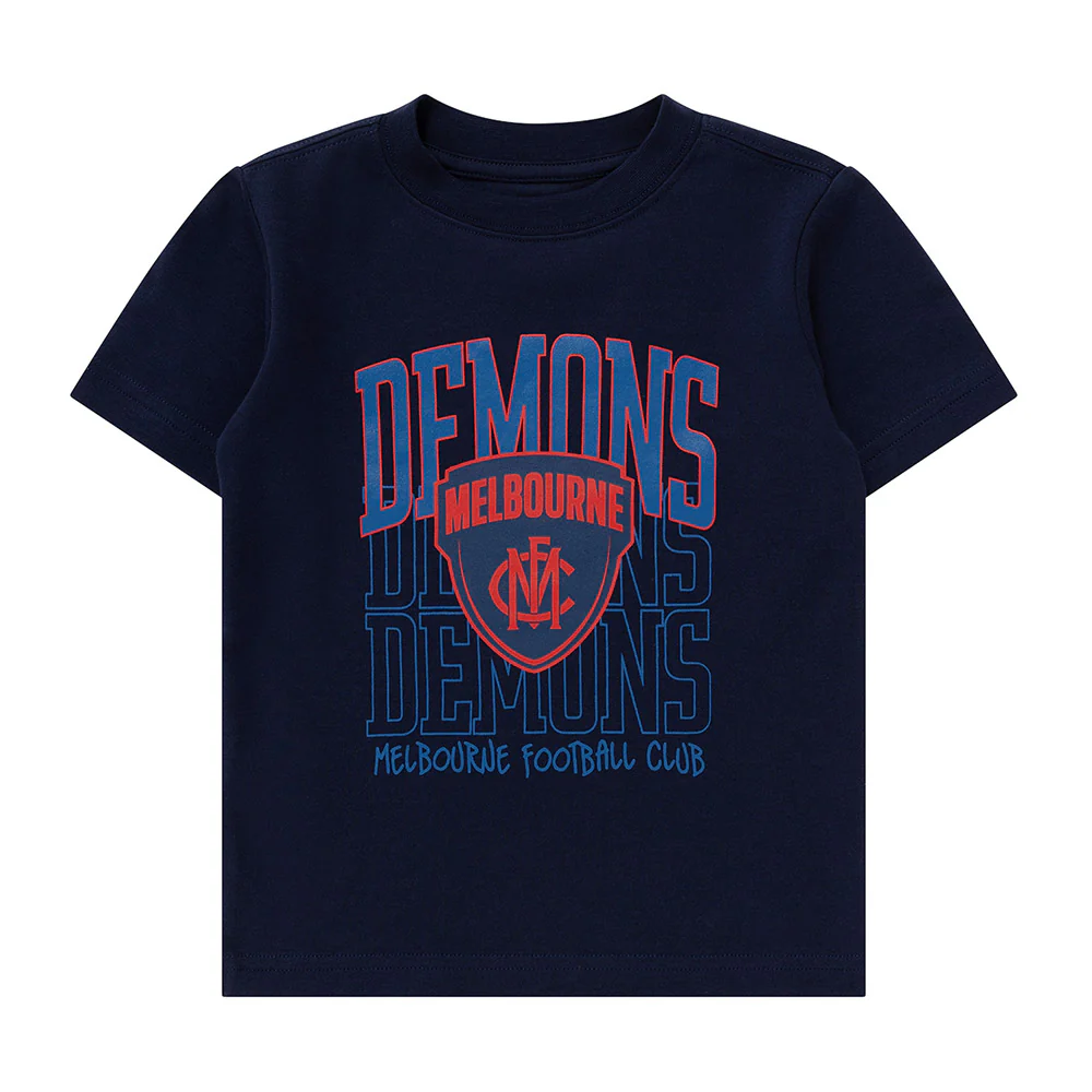 Melbourne Demons Kids Core Logo Tee