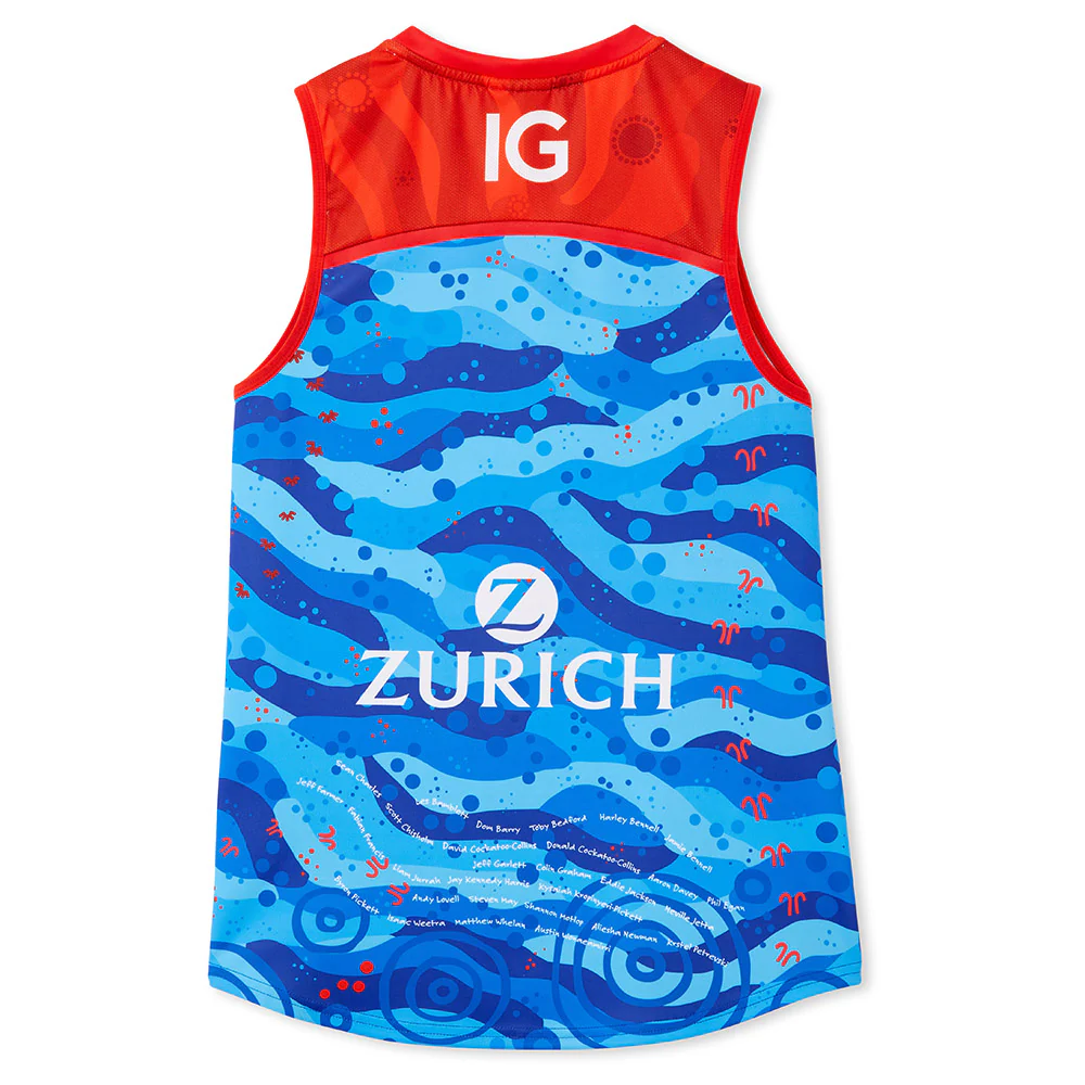 Melbourne Demons Season 9 AFLW Authentic Indigenous Guernsey - Image 2