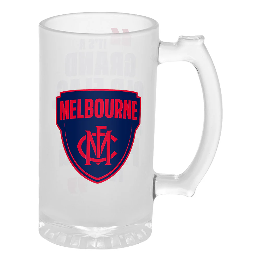 Melbourne Demons Frosted Stein 500ml