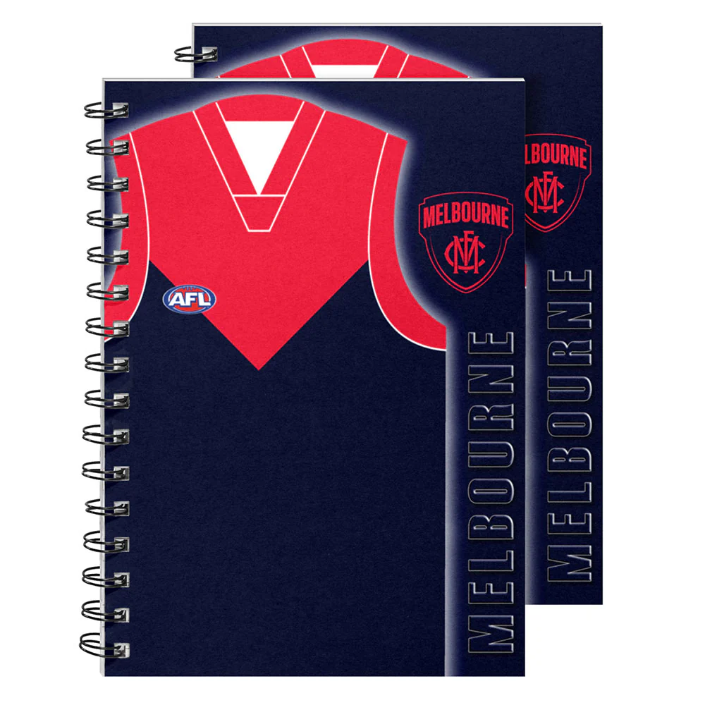 Melbourne Demons 2-Pack Guernsey Notebook