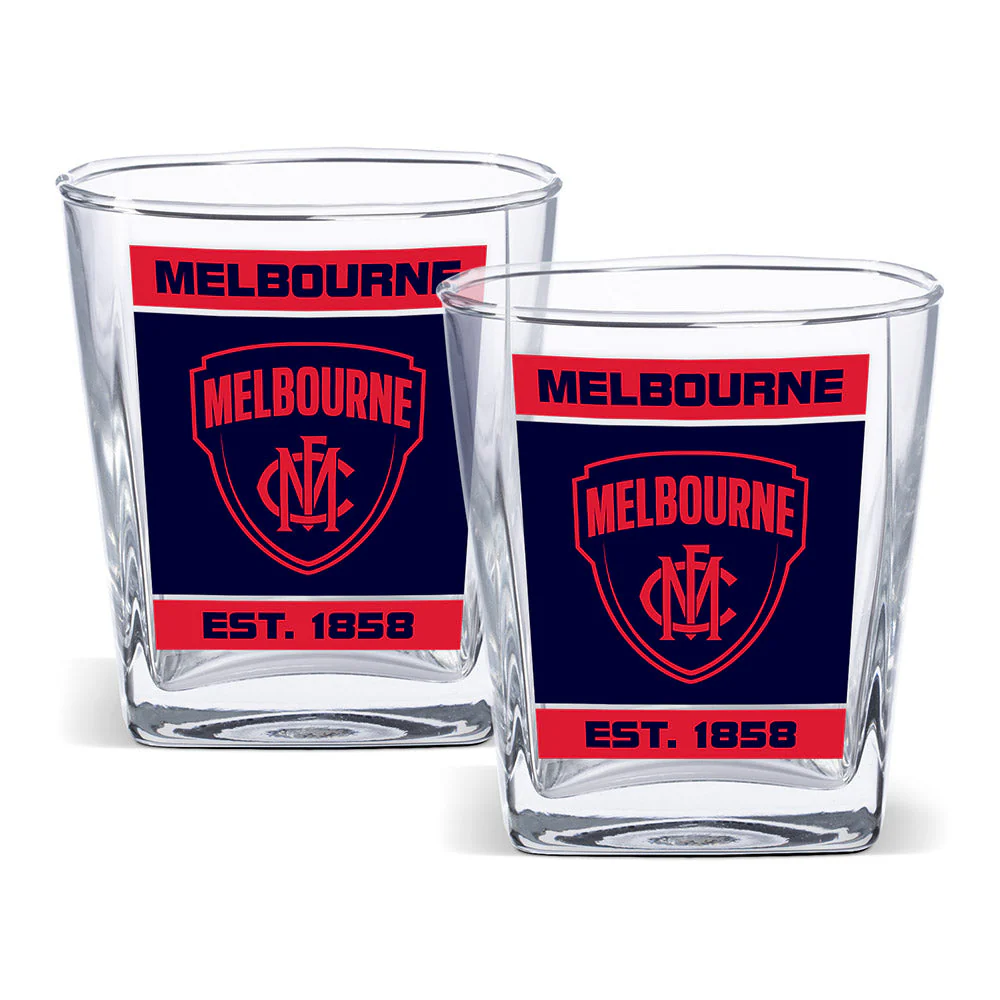 Melbourne Demons 2 Pack Spirit Glass - Image 2