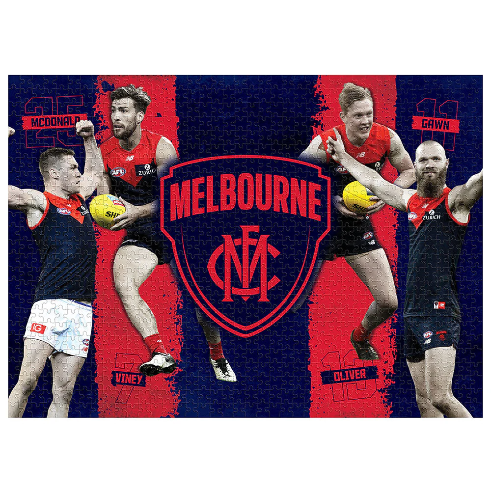 Melbourne Demons 4-Player Team Design Puzzle - Image 2
