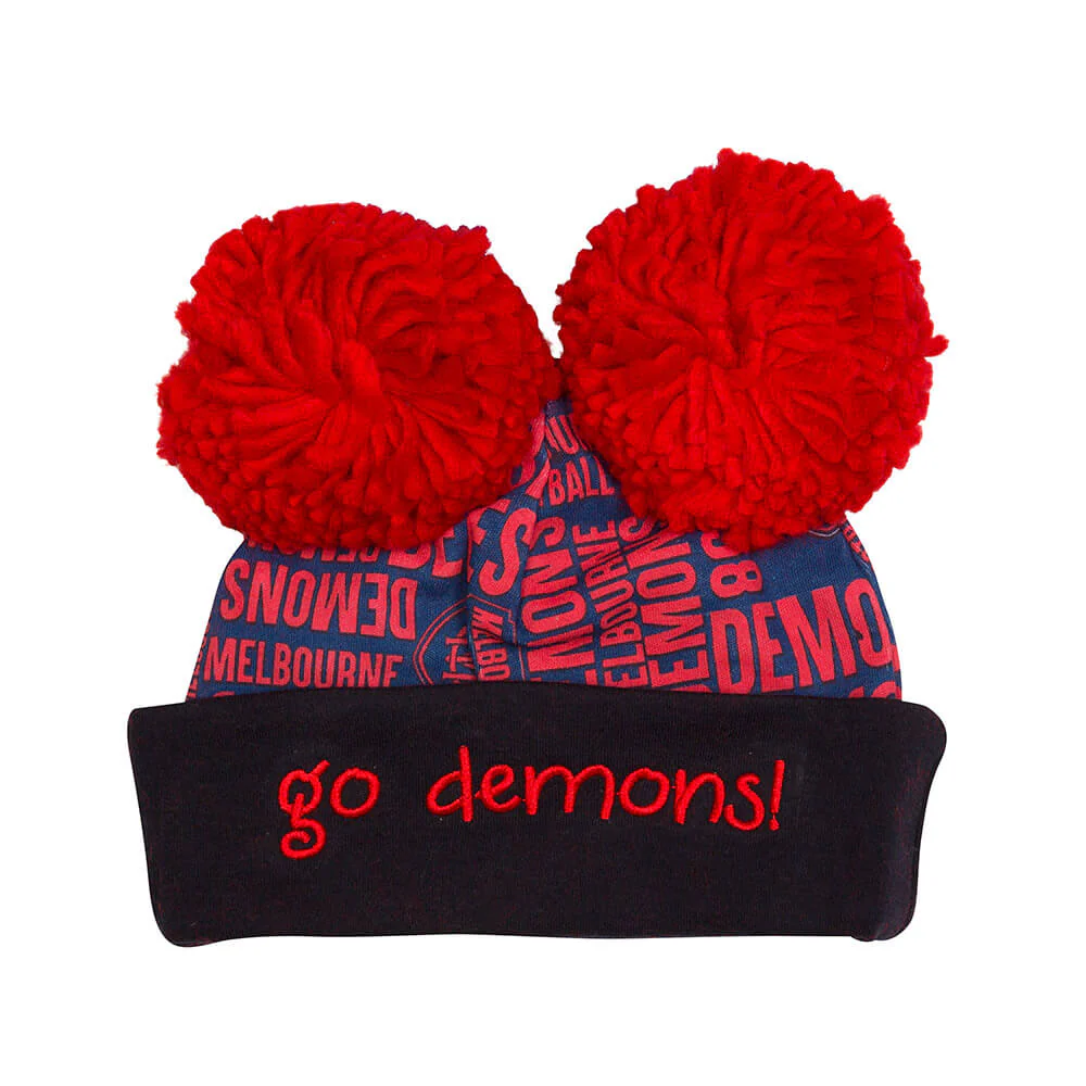 Melbourne Demons Babies Beanie - Image 2