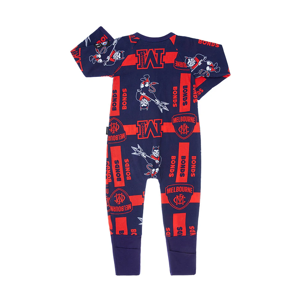 Melbourne Demons Babies/Toddlers Wondersuit - Image 2