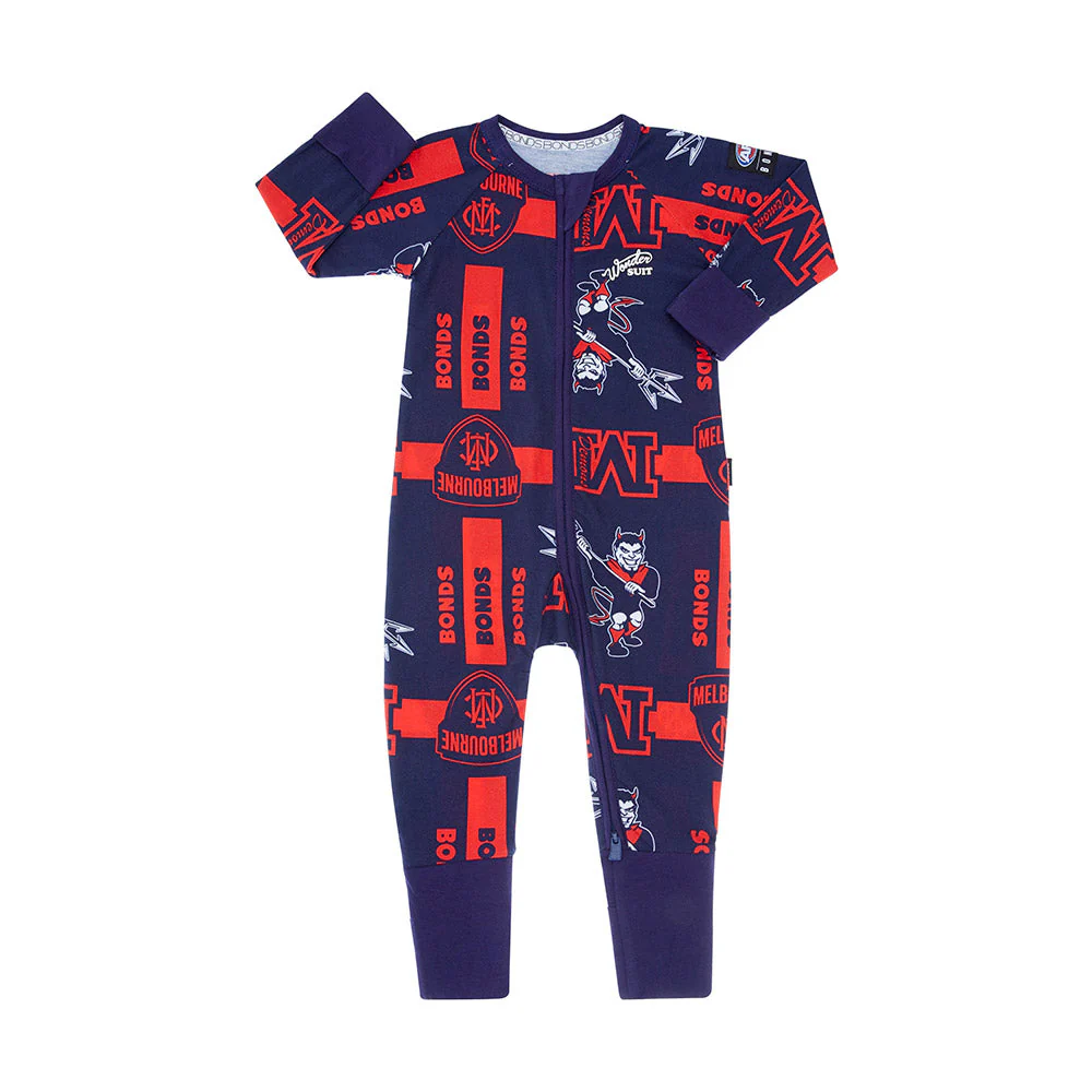 Melbourne Demons Babies/Toddlers Wondersuit - Image 3