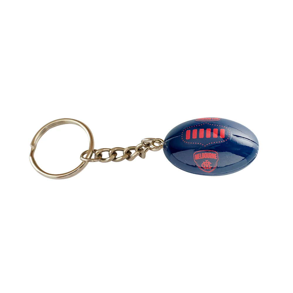 Melbourne Demons Ball Keyring