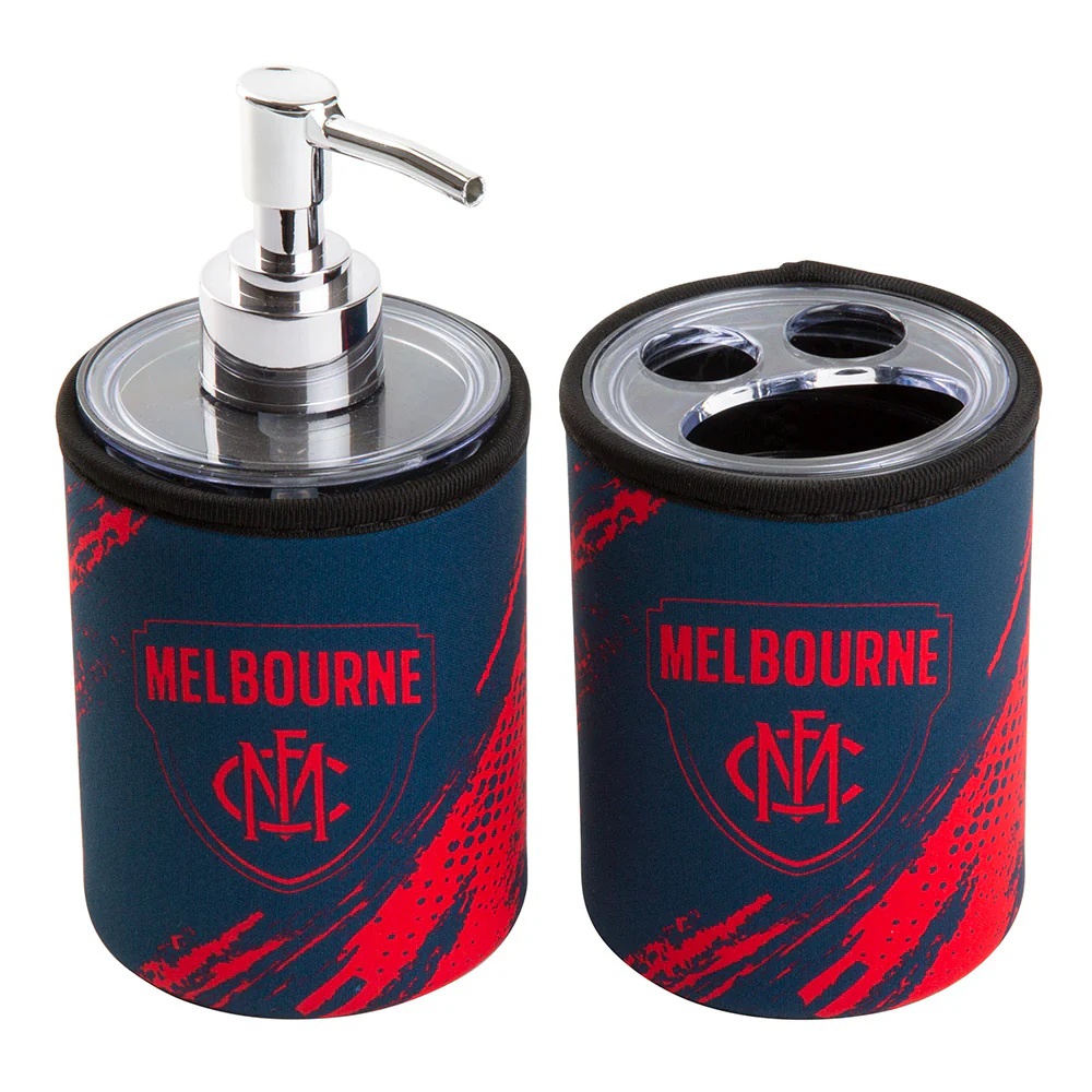 Melbourne Demons Bathroom Set