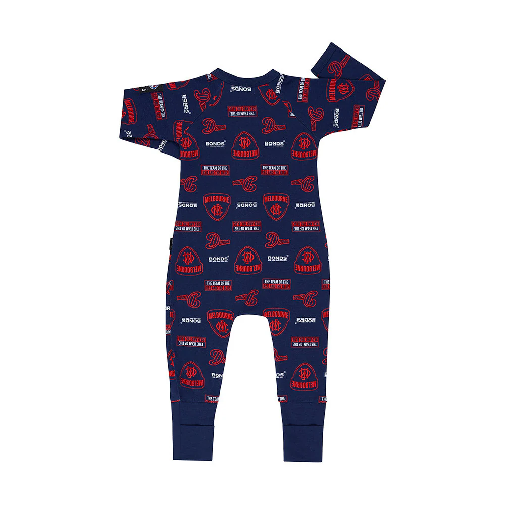 Melbourne Demons Bonds Zippy Wondersuit - Image 4