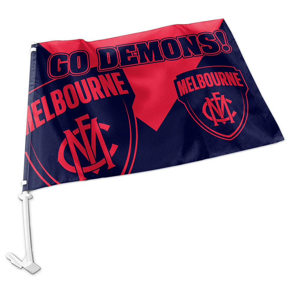 Melbourne Demons Car Flag - Image 2