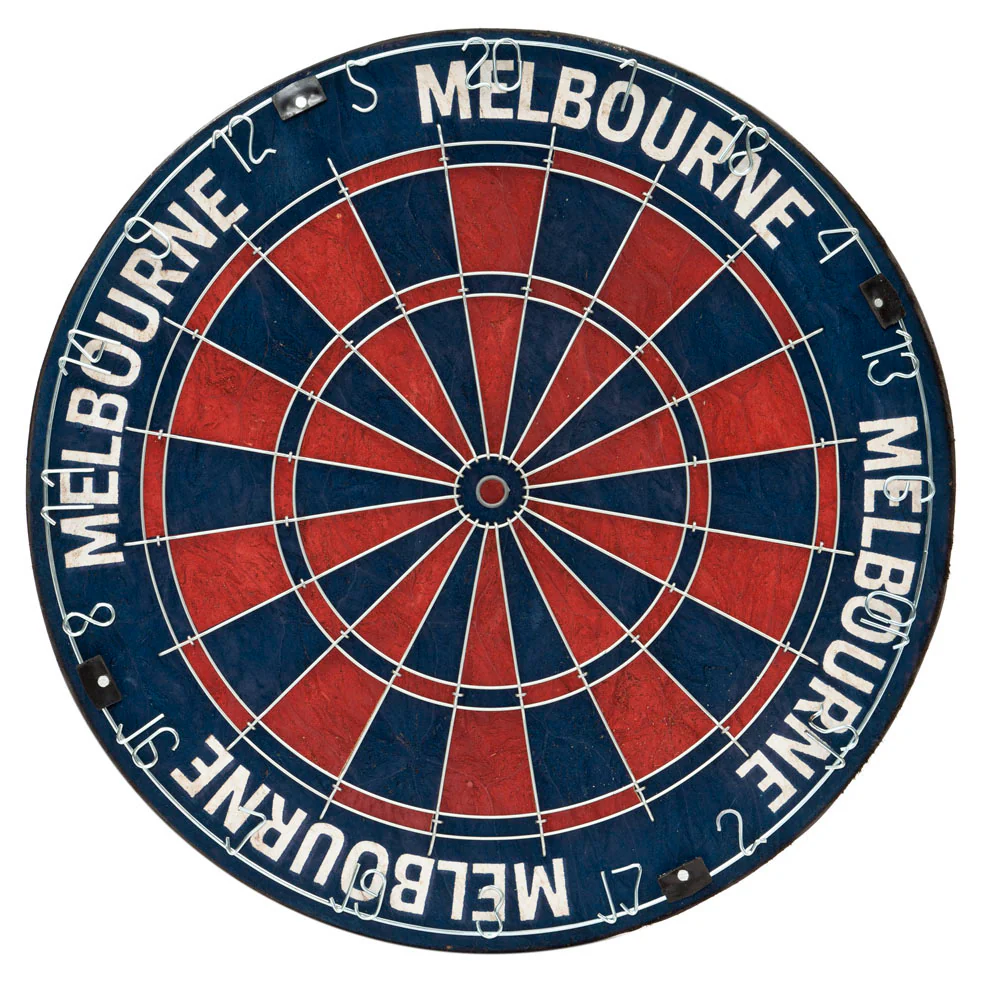 Melbourne Demons Dartboard