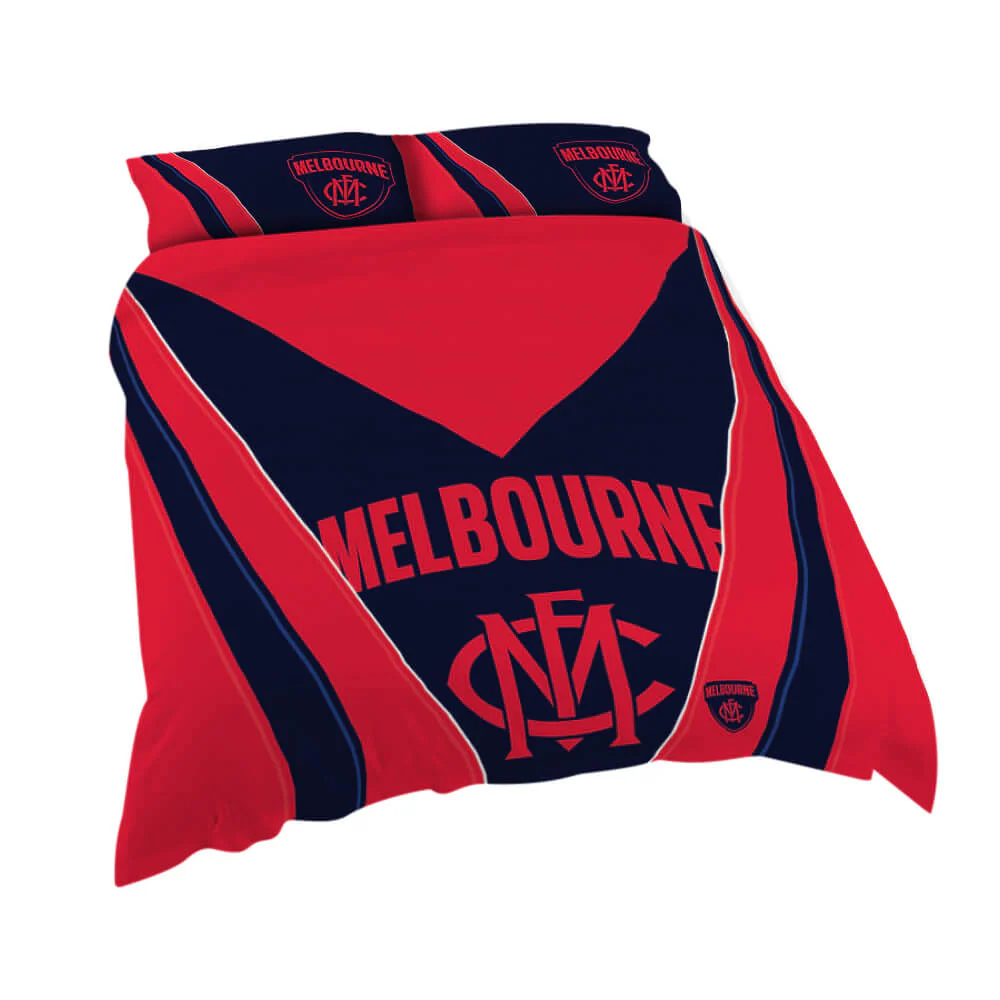 Melbourne Demons Double Quilt Cover Set - Image 2