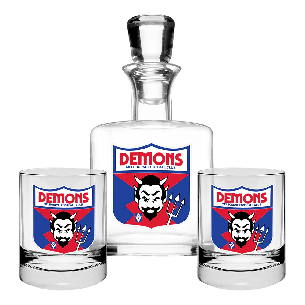 Melbourne Demons First 18 Decanter Set