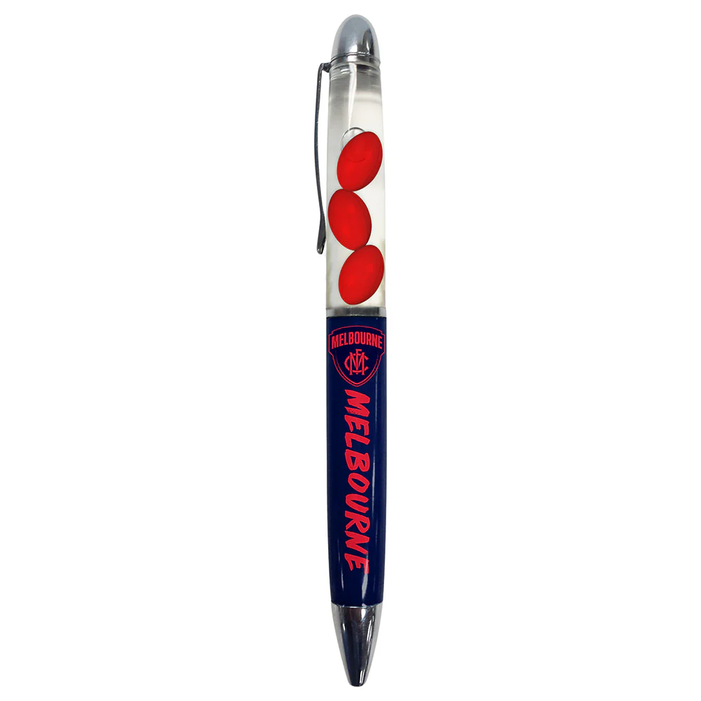 Melbourne Demons Floating Footy Pen
