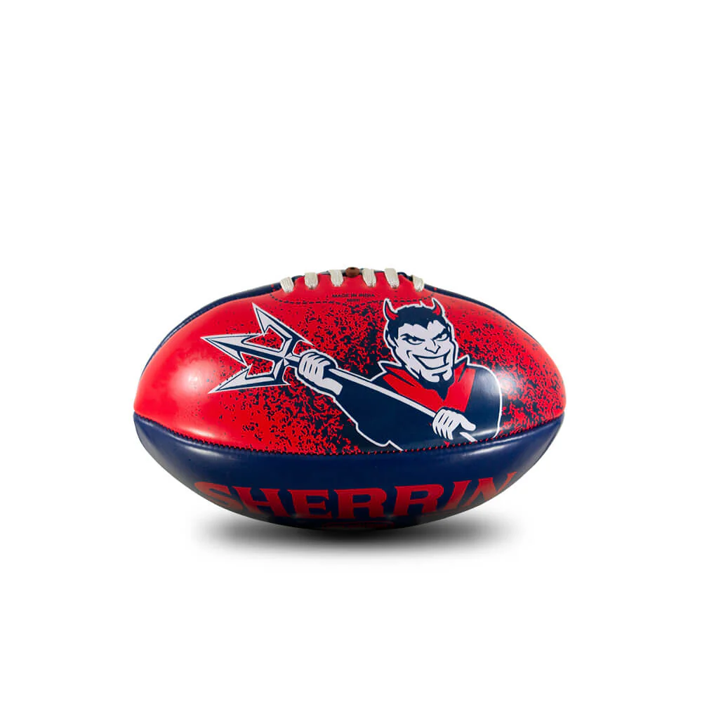 Melbourne Demons Grass Surface Mini Football - Image 5