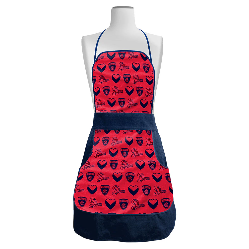 Melbourne Demons Ladies Retro Apron