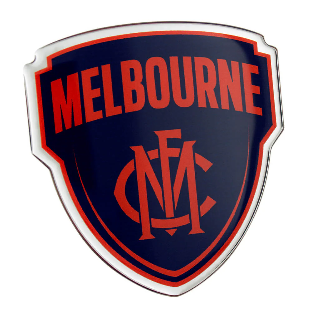 Melbourne Demons Lensed Chrome Decal