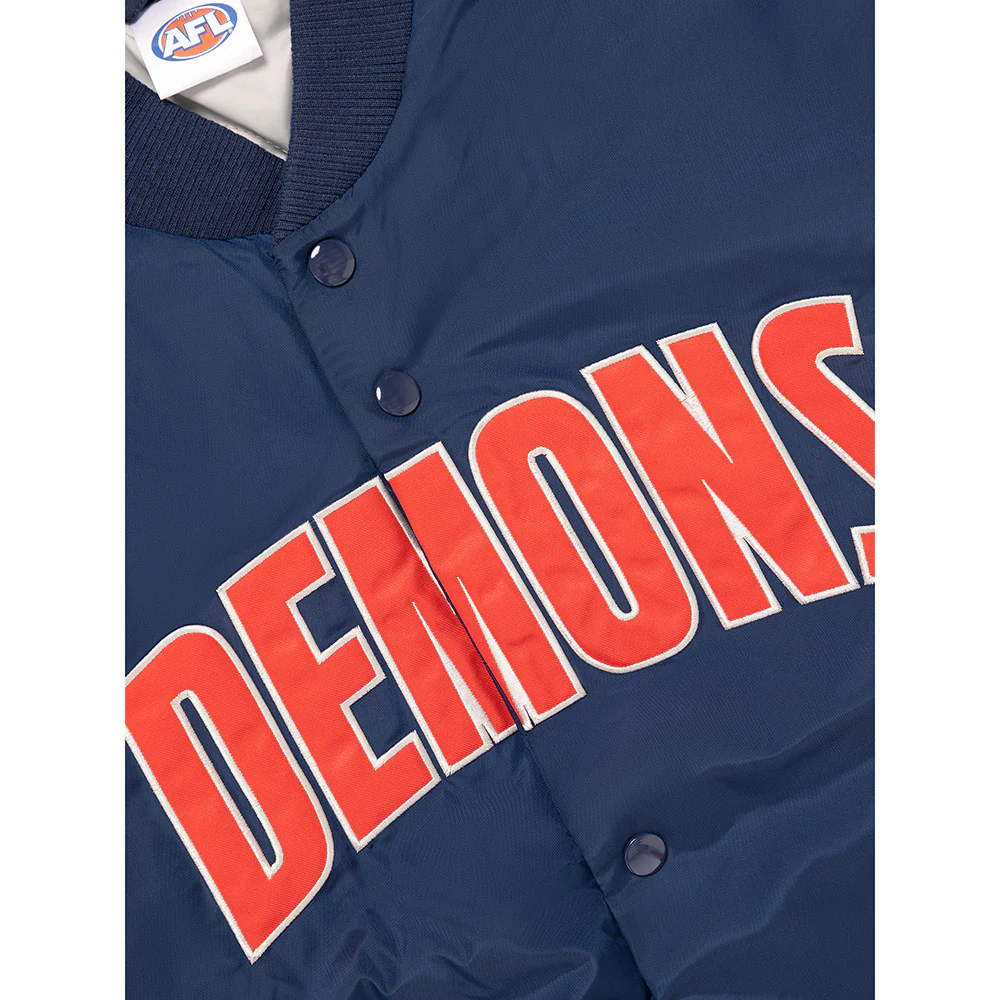 Melbourne Demons Mens Bomber Jacket - Image 3