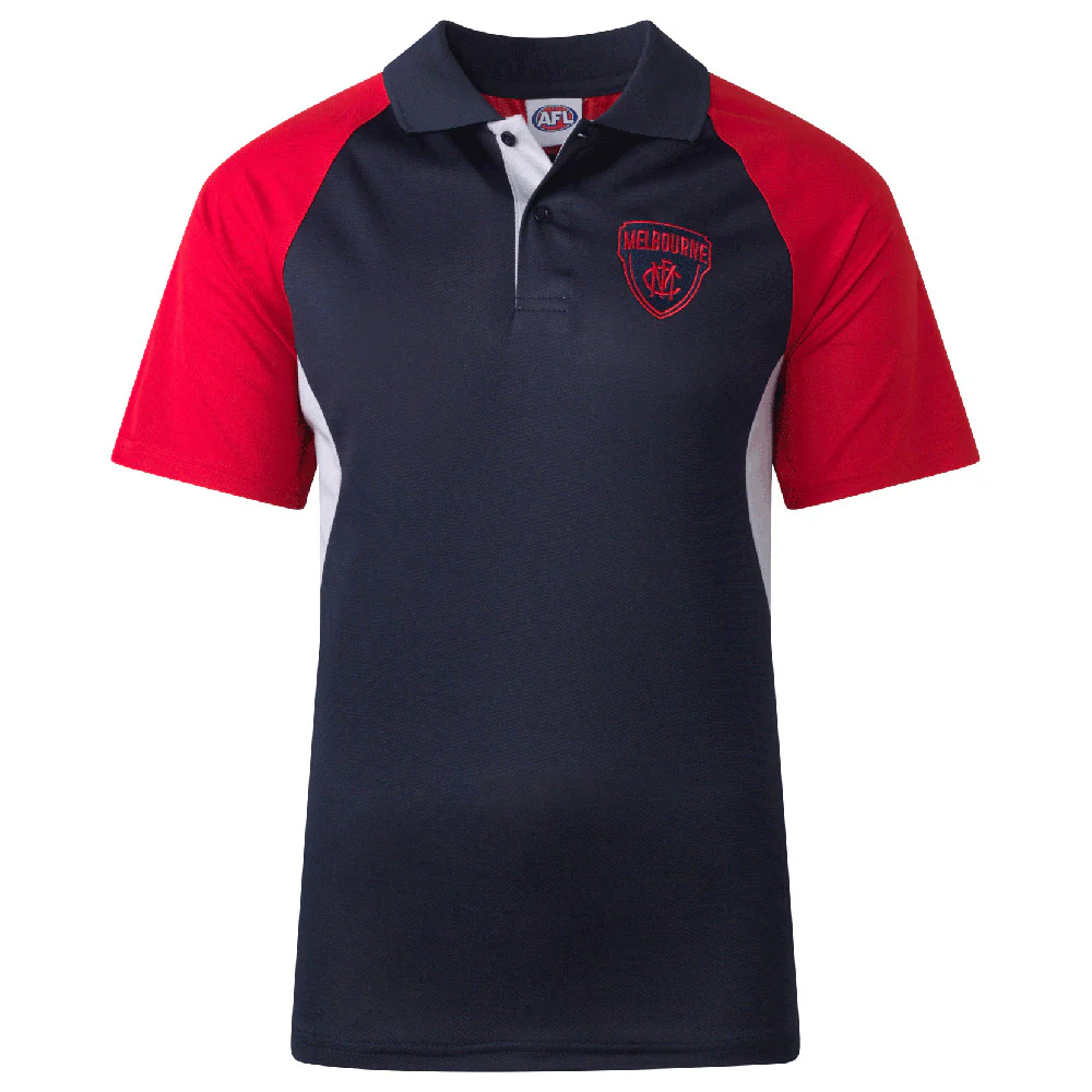 Melbourne Demons Mens Summer Premium Polo
