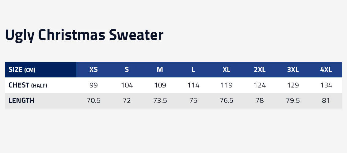 Melbourne Demons Mens Ugly Christmas Sweater - Image 4