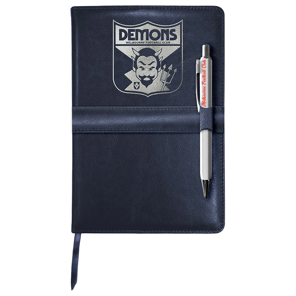 Melbourne Demons Notebook & Pen Gift Pack - Image 2