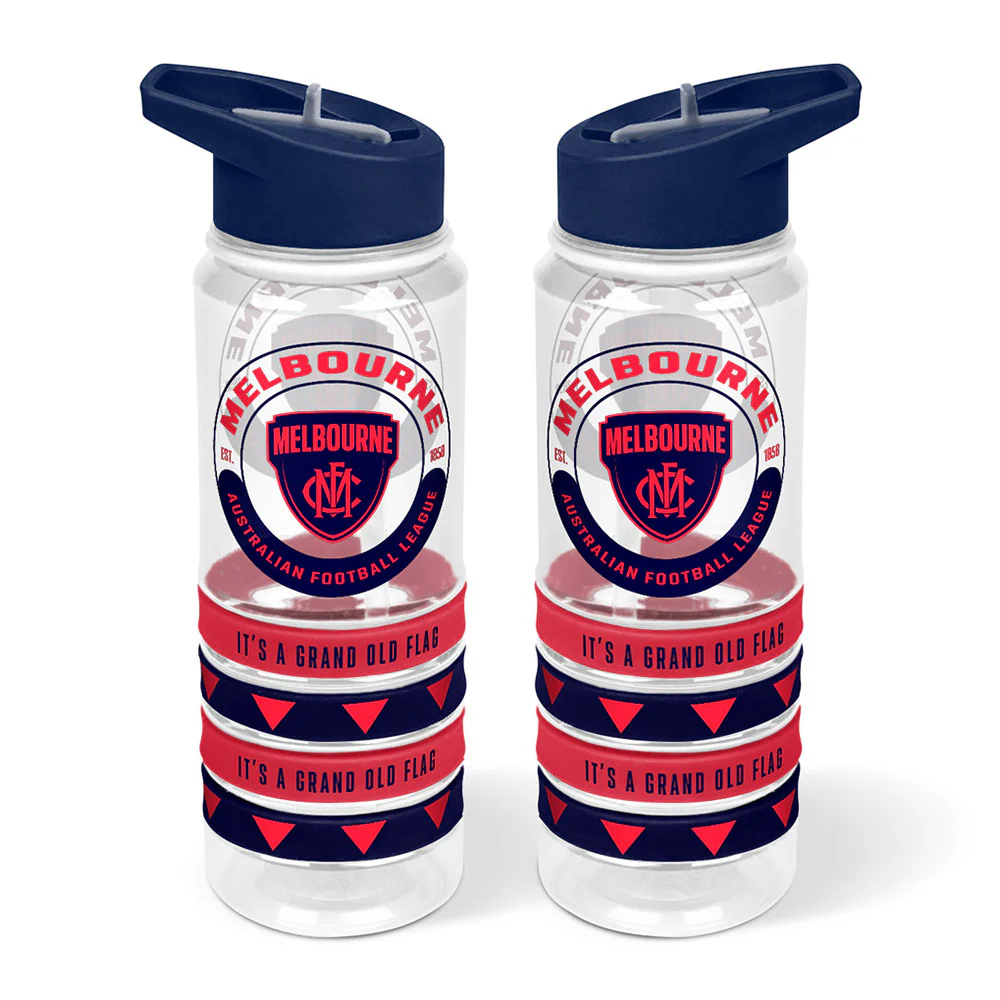 Melbourne Demons Quad Bands Tritan Drink Bottle - Image 2