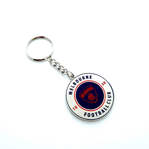 Melbourne Demons Round Logo Keyring - Image 2