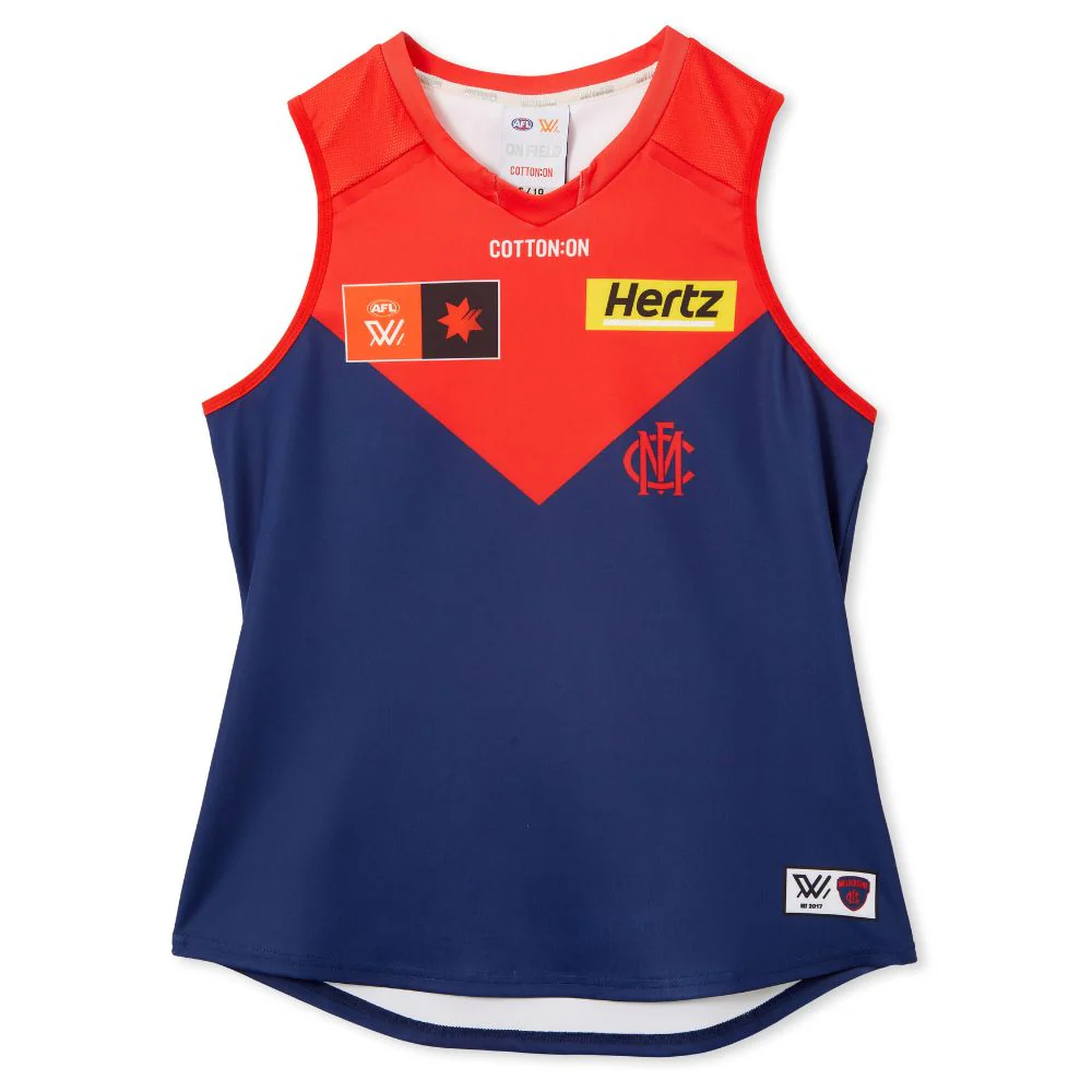 Melbourne Demons Season 9 AFLW Authentic Home Guernsey