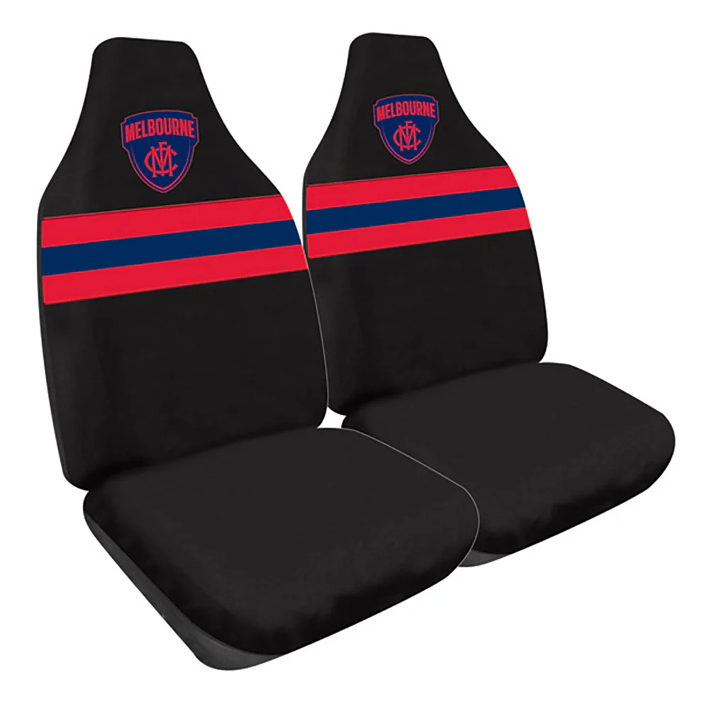 Melbourne Demons Set Of 2 Car Seat Covers