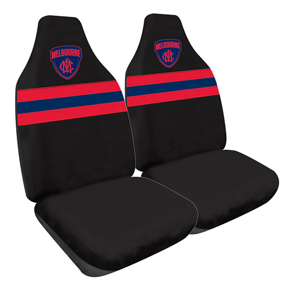 Melbourne Demons Set Of 2 Car Seat Covers - Image 2
