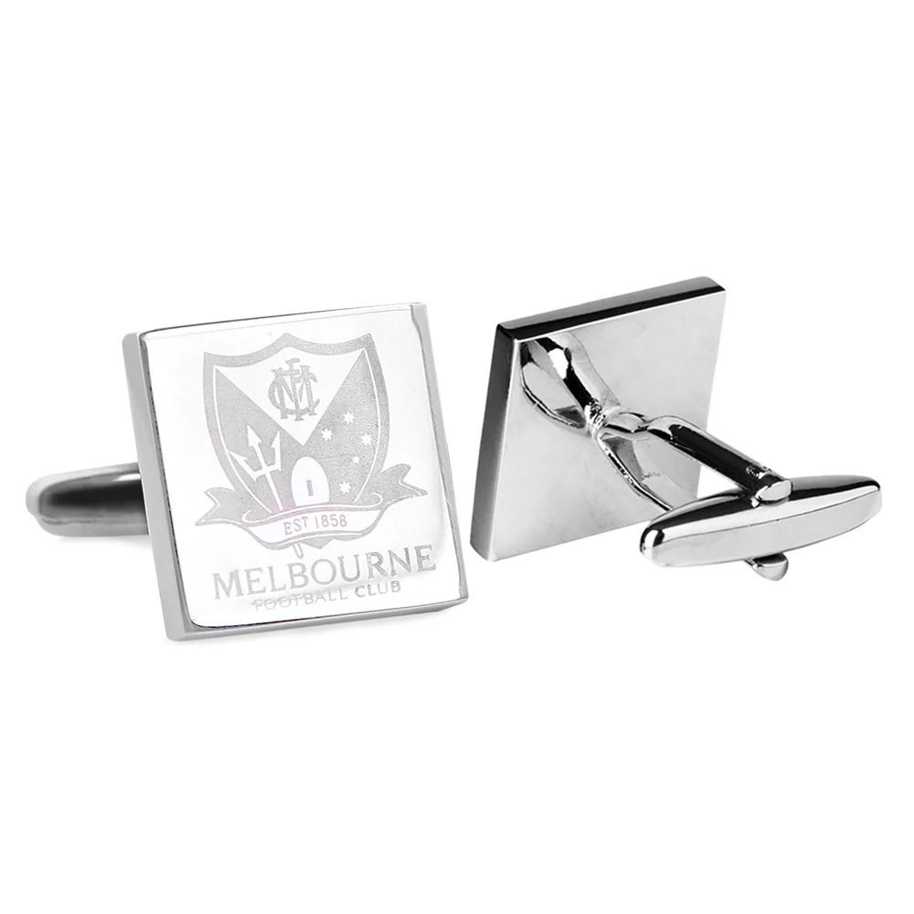 Melbourne Demons Silver Cufflinks