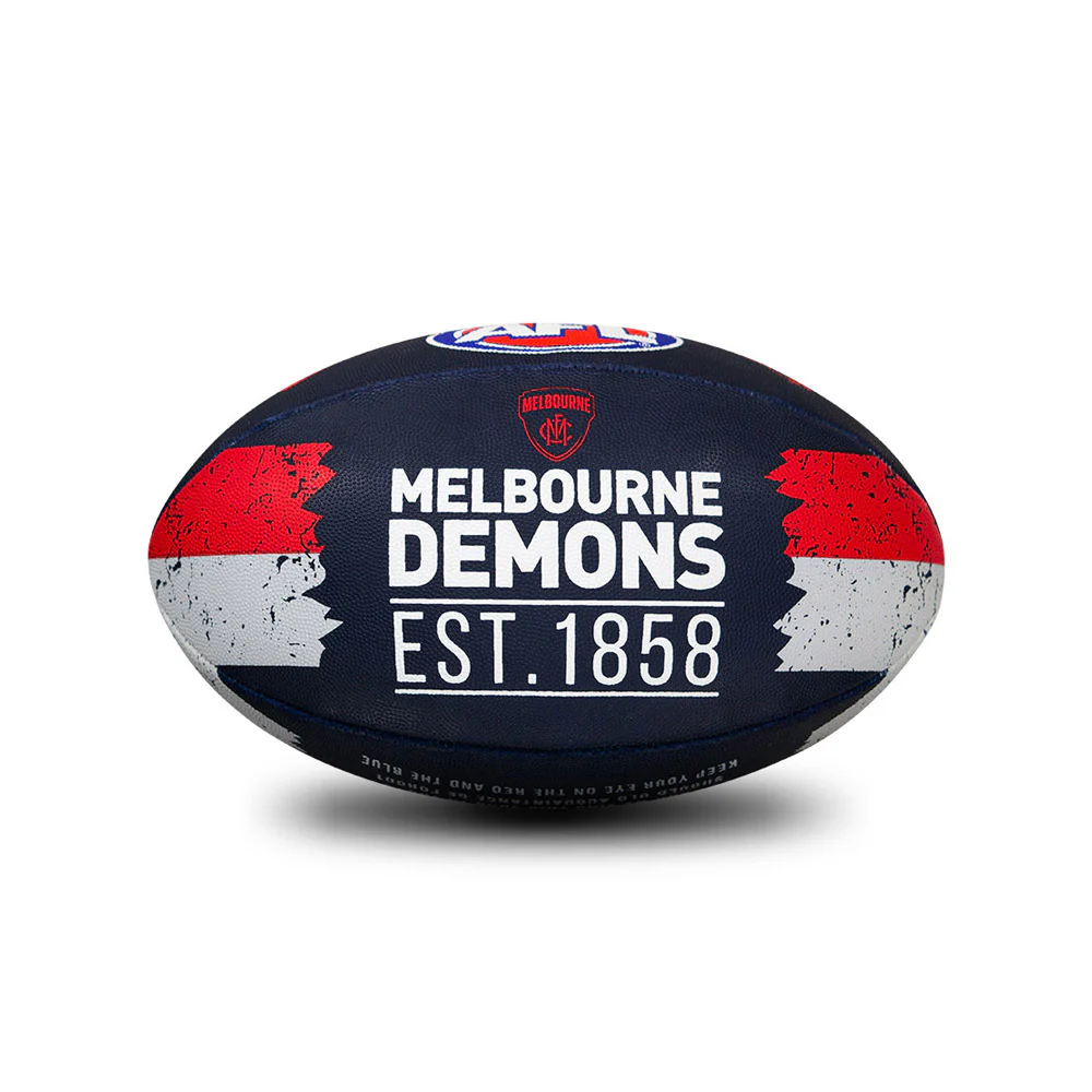 Melbourne Demons Song Football - Size 2 - Image 3