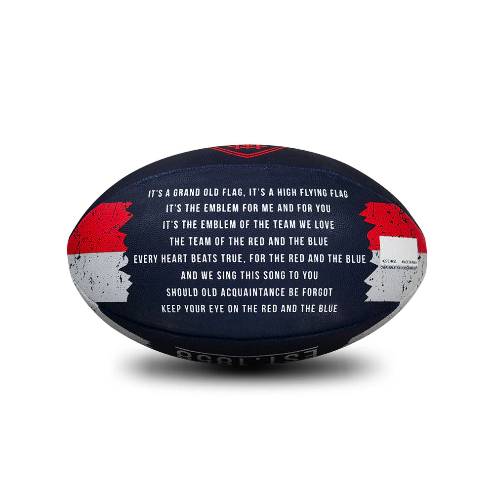 Melbourne Demons Song Football - Size 2 - Image 4