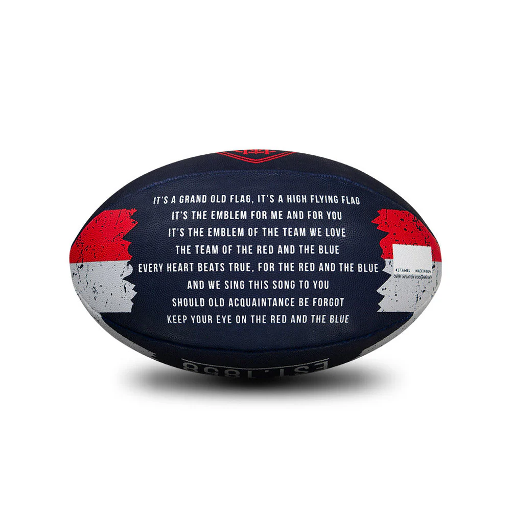 Melbourne Demons Song Football - Size 2 - Image 7