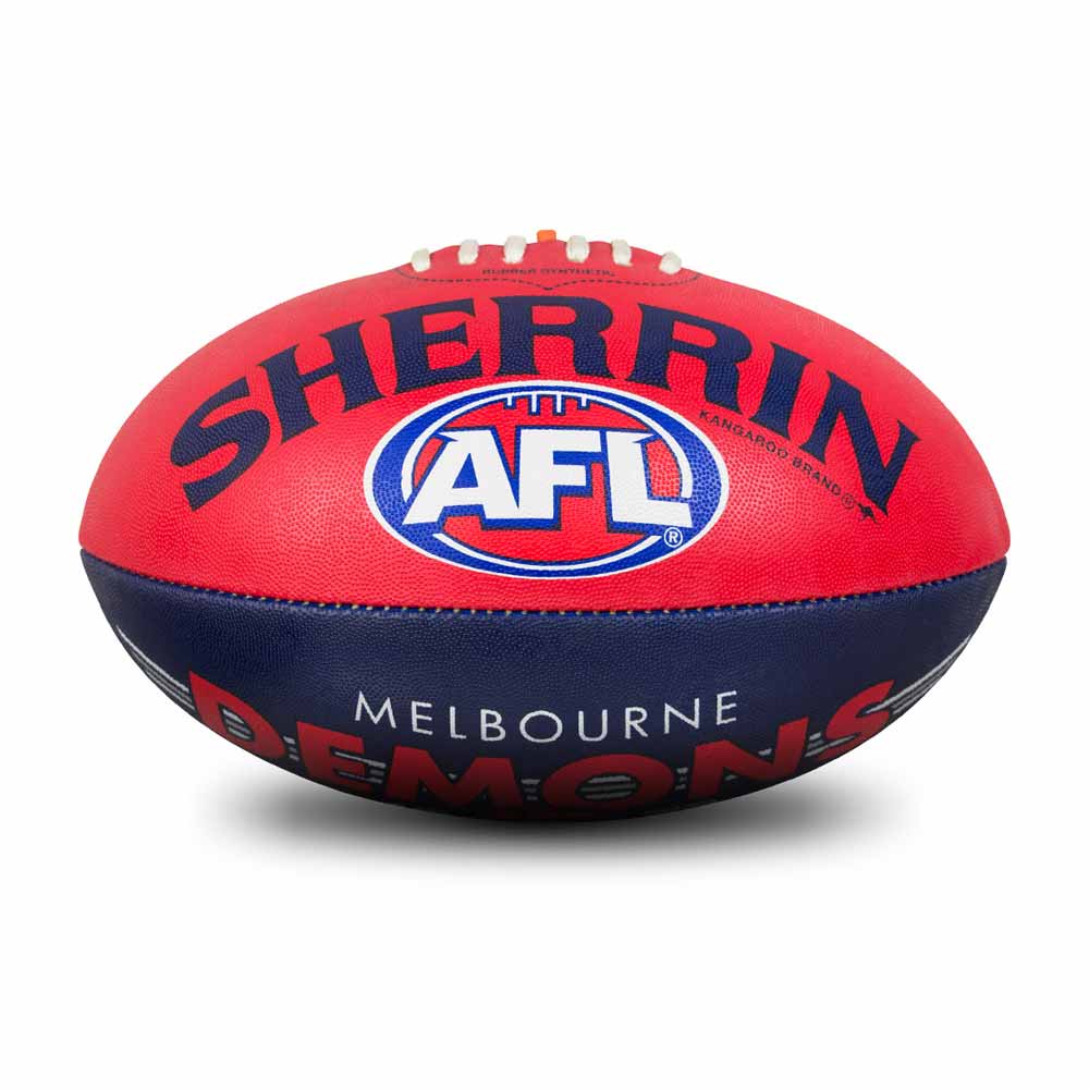 Melbourne Demons Synthetic Football - Size 5 - Image 2