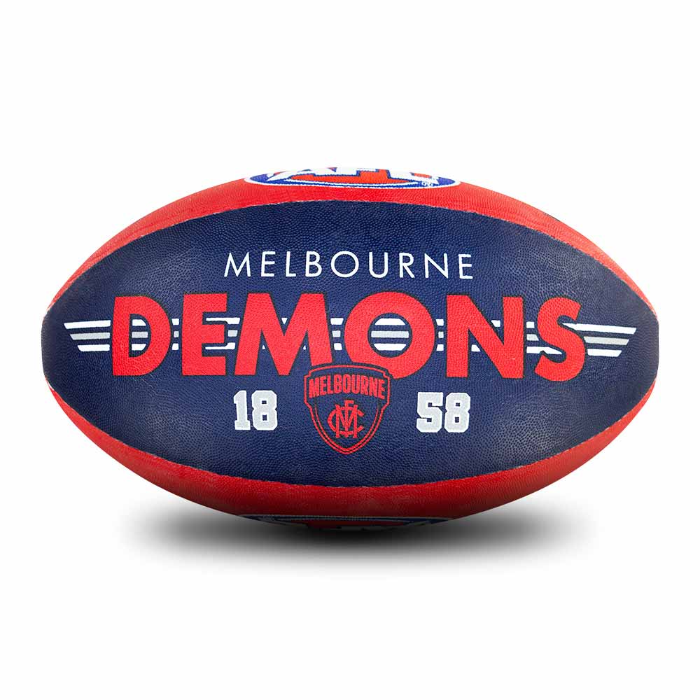 Melbourne Demons Synthetic Football - Size 5 - Image 4