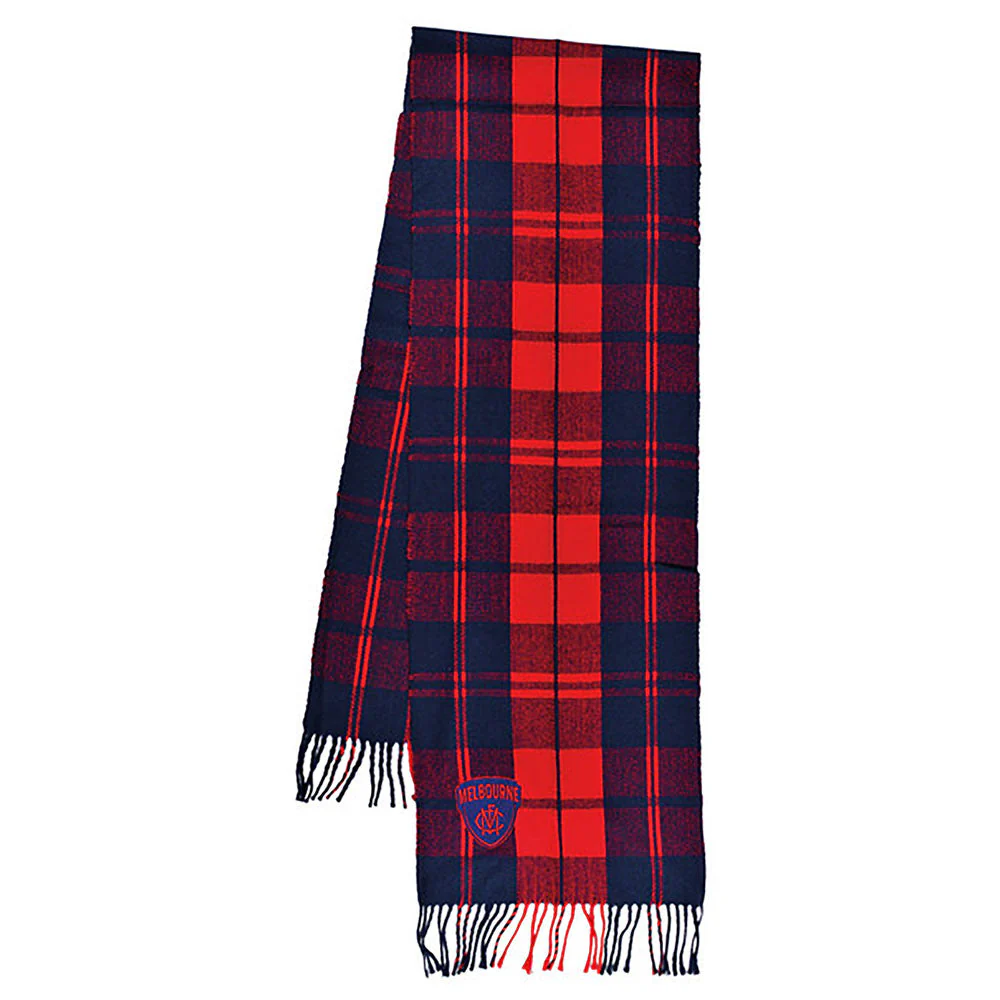 Melbourne Demons Tartan Scarf - Image 2