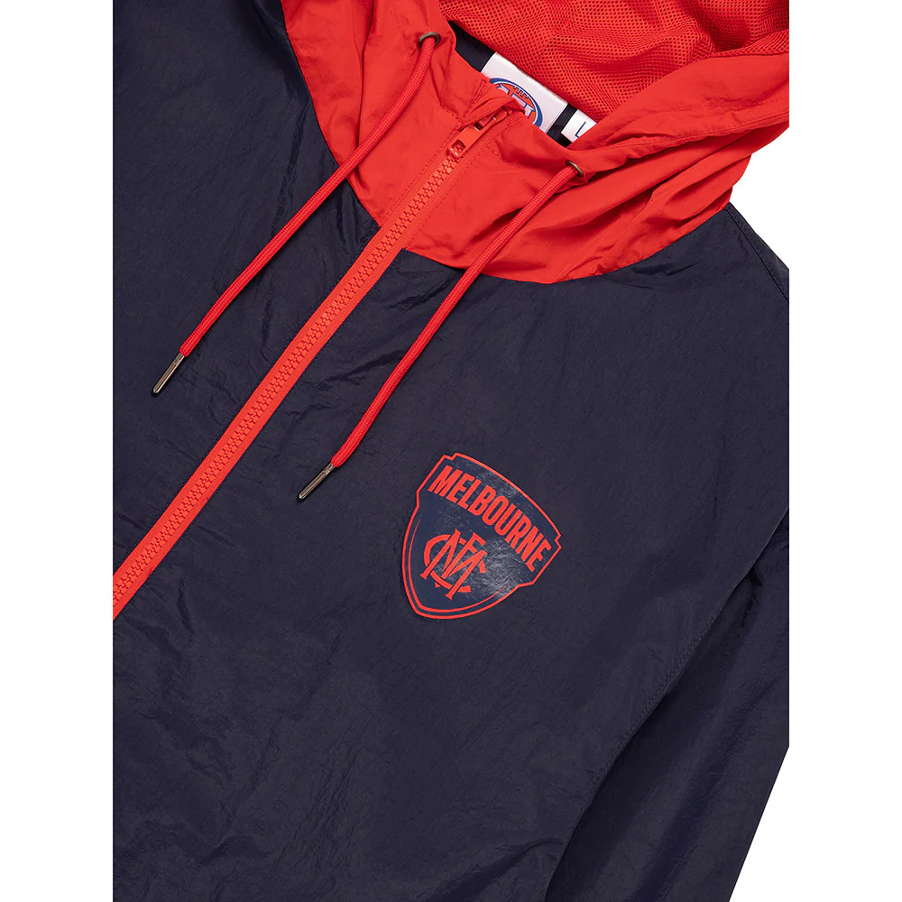 Melbourne Demons Team Crest Full Zip Nylon Windbreaker - Image 3