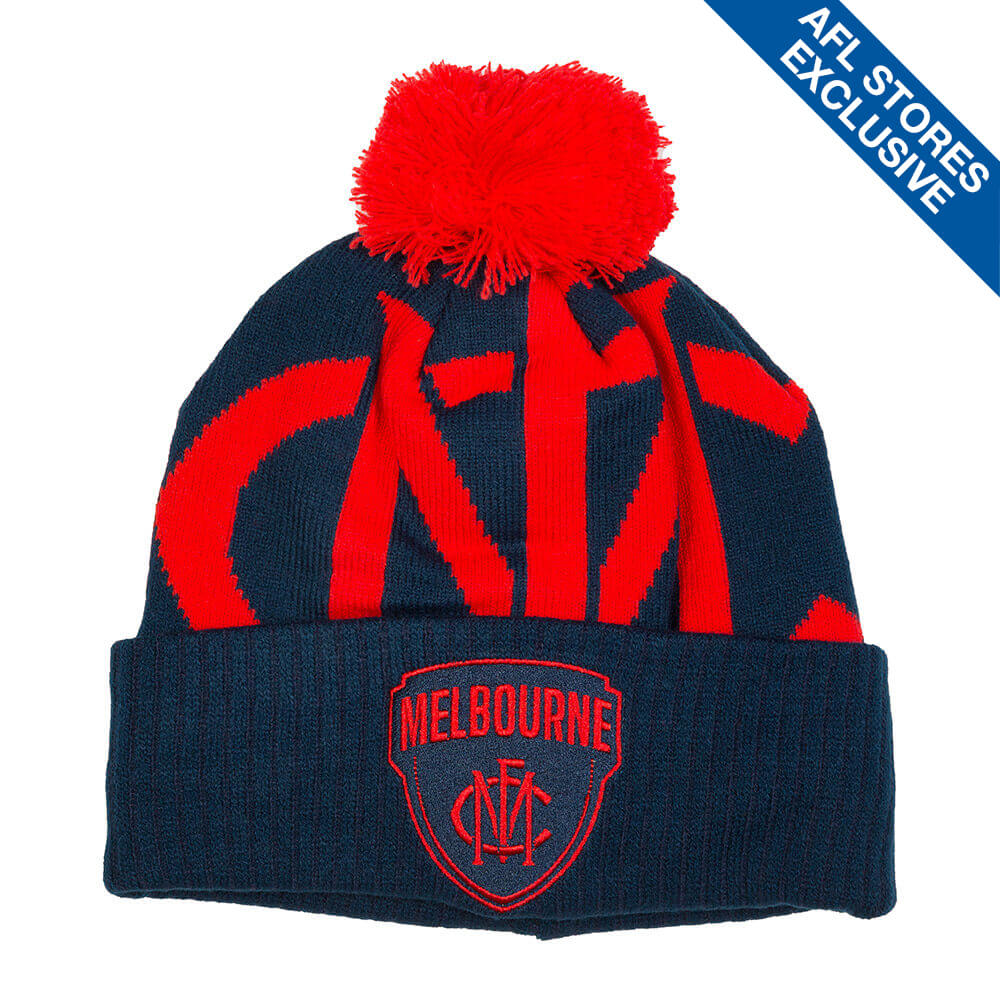 Melbourne Demons Team Logo Youth Beanie
