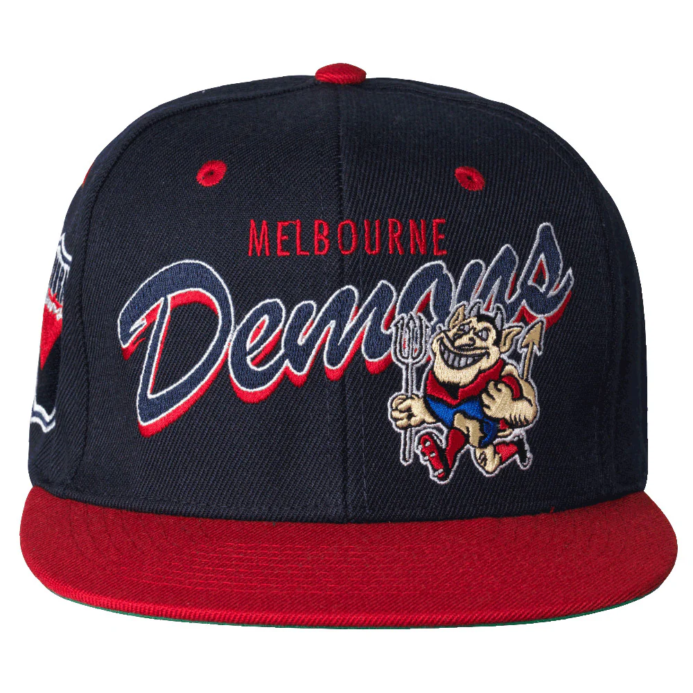 Melbourne Demons Throwback 90's Cap - Image 2
