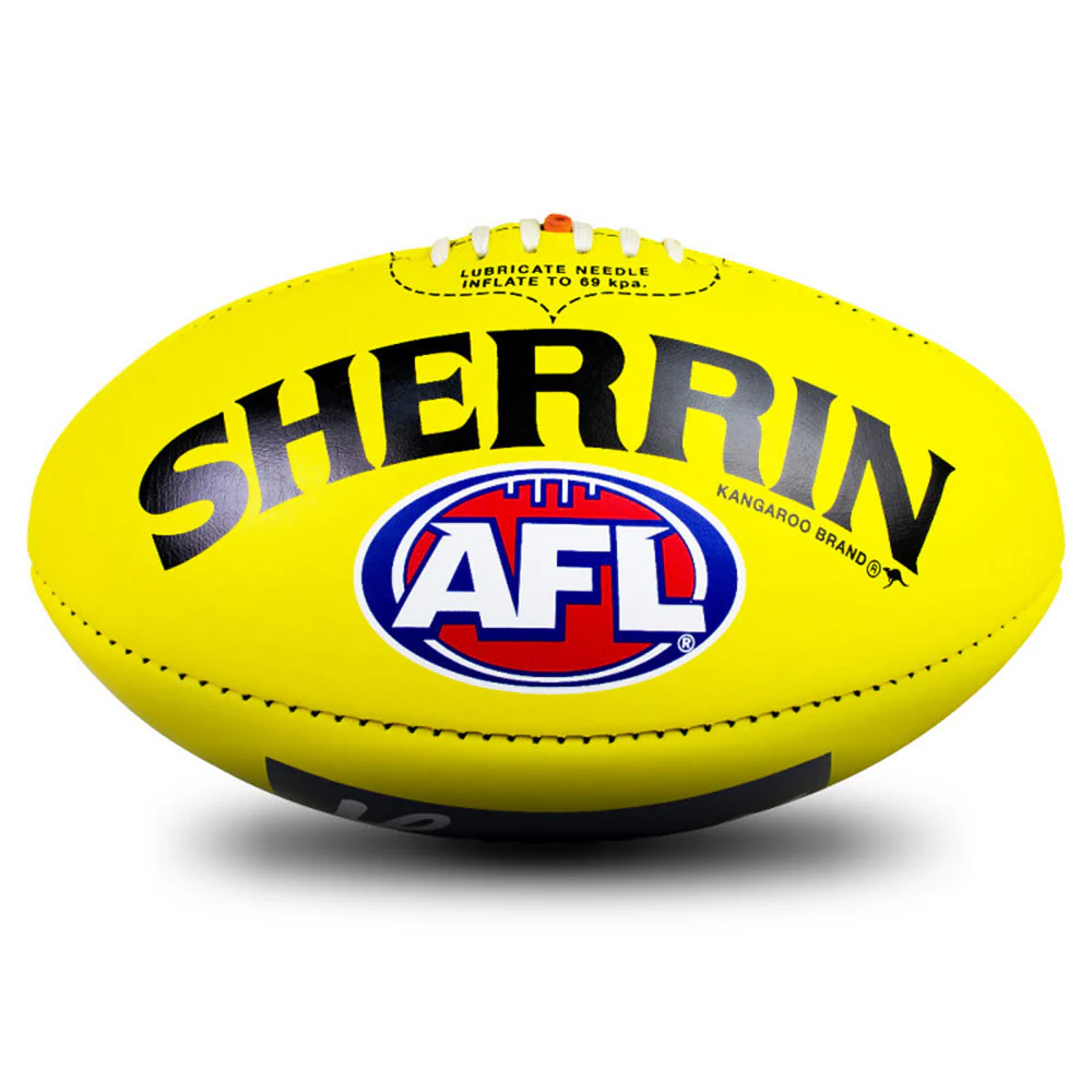 Melbourne Demons Yellow Official Game Ball - Image 2