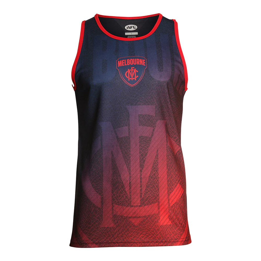 Melbourne Demons Youth Premium Singlet - Image 3
